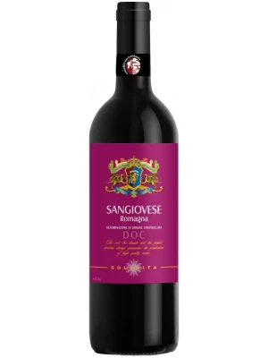 Вино Solarita Sangiovese, Romagna DOC 2021, 0.75 л