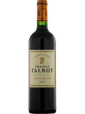 Вино Chateau Talbot, St-Julien AOC 4-me Grand Cru Classe 2000, 0.75 л