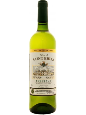 Вино Duc de Saint Brian Bordeaux AOC Blanc Sec 0.75 л