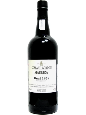 Вино Cossart Gordon, Bual 1958, 0.75 л