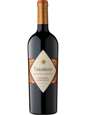 Вино TerraMater, Vineyard Reserve Cabernet Carmenere 2022, 0.75 л