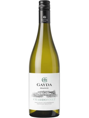 Вино Gayda, Cepage Chardonnay, Pays d'Oc IGP 0.75 л