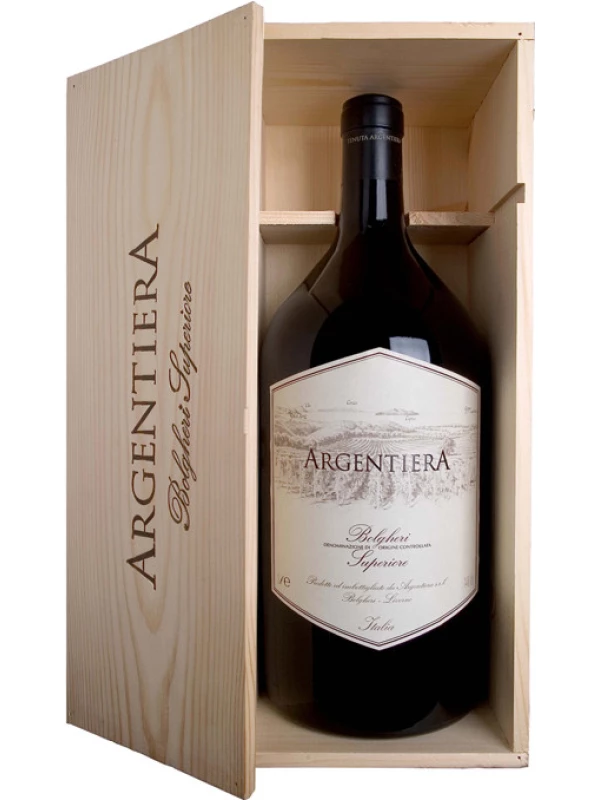 Argentiera Bolgheri Superiore DOC, wooden box