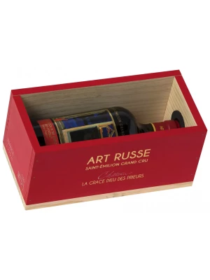 Вино Chateau La Grace Dieu des Prieurs, Saint-Emilion Grand Cru AOC, wooden box 2018, 0.75 л