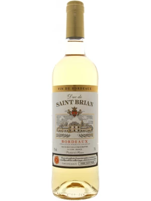 Вино Duc de Saint Brian Bordeaux AOC Blanc Moelleux 0.75 л