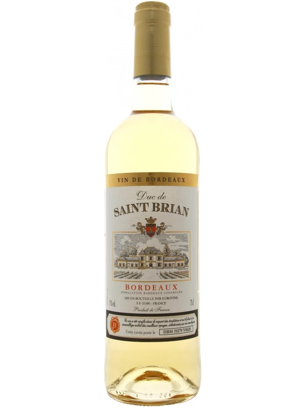 Duc de Saint Brian Bordeaux AOC Blanc Moelleux