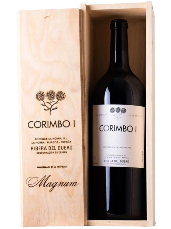 Bodegas La Horra, Corimbo I, Ribera del Duero DO, wooden box