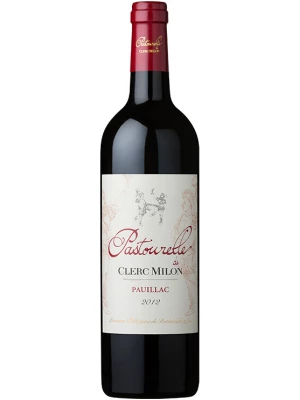 Вино Pastourelle de Clerc Milon, Pauillac AOC 2012, 1.5 л