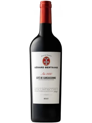 Вино Gerard Bertrand, Heritage An 1130 Cite de Carcassonne IGP Rouge 2020, 0.75 л