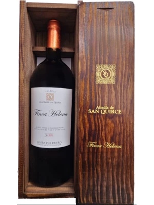Вино Abadia de San Quirce Finca Helena, Ribera del Duero DO, wooden box 2021, 1.5 л