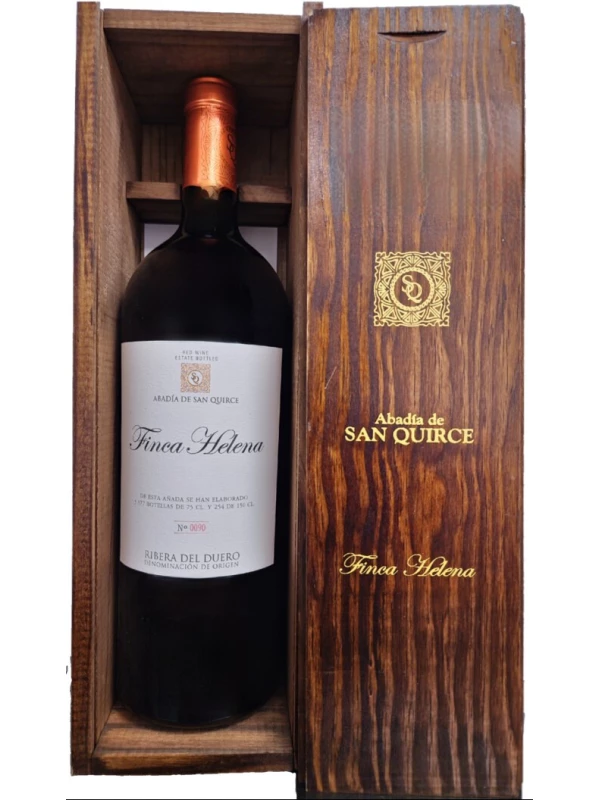 Abadia de San Quirce Finca Helena, Ribera del Duero DO, wooden box