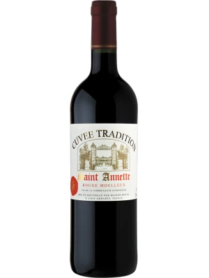 Вино Saint Annette Cuvee Tradition, Rouge Moelleux 0.75 л