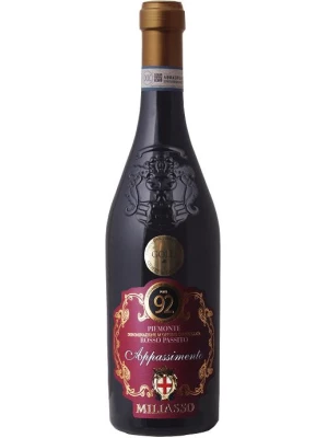 Вино Angelo Rocca e Figli, Miliasso Appassimento, Piemonte DOC Rosso Passito 2016, 0.75 л