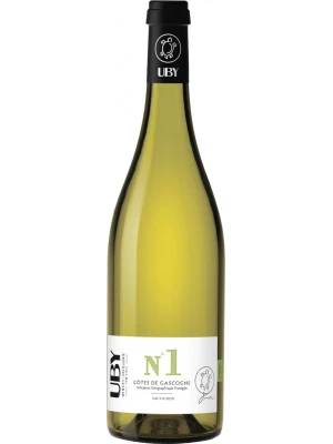 Вино Uby №1 Sauvignon, Cotes de Gascogne IGP 2023, 0.75 л