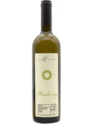 Вино Villa Victoria, Chardonnay Semi Sweet, Semigorye 2016, 0.75 л