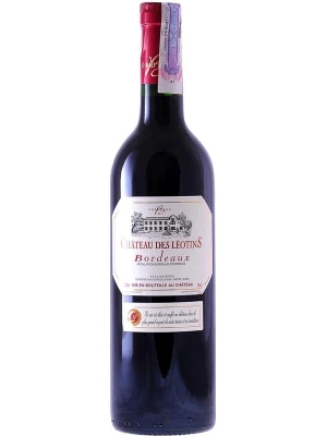 Вино Chateau des Leotins, Bordeaux AOC 2021, 0.75 л