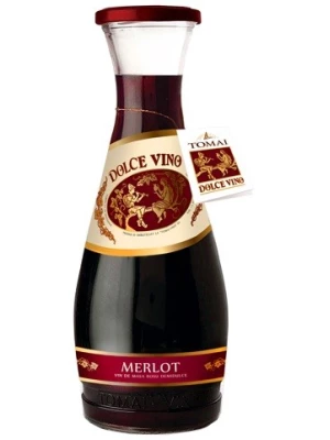 Вино Tomai, Dolce Vino Merlot 1 л