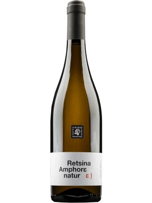 Вино Tetramythos, Retsina Amphore Natur 0.75 л