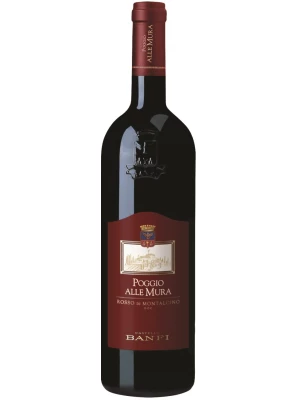 Вино Castello Banfi, Poggio alle Mura Rosso di Montalcino DOC 2017, 0.75 л
