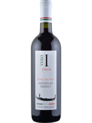 Вино Vero Italia Rosso, Semi-Sweet 0.75 л