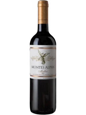 Вино Montes Alpha Malbec, Valle de Colchagua DO 2020, 0.75 л
