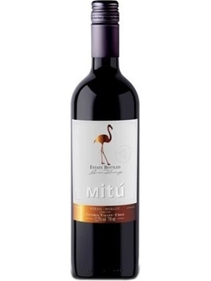 Вино Mitu Syrah-Merlot, Central Valley DO 2025, 0.75 л