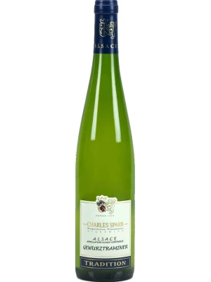 Вино Charles Sparr, Gewurztraminer Tradition, Alsace AOC 2017, 0.75 л