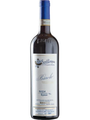 Вино Barale Fratelli, Bussia Riserva, Barolo DOCG 2001, 0.75 л