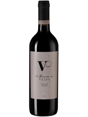 Вино Vespa, Il Bruno dei Vespa Primitivo, Salento IGT 2019, 0.75 л
