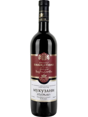 Вино Eniseli Bagrationi, Mukuzani 0.75 л