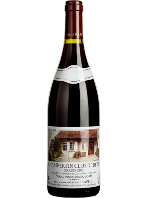 Вино Gerard Raphet, Chambertin Grand Cru Clos de Beze AOC 2022, 0.75 л