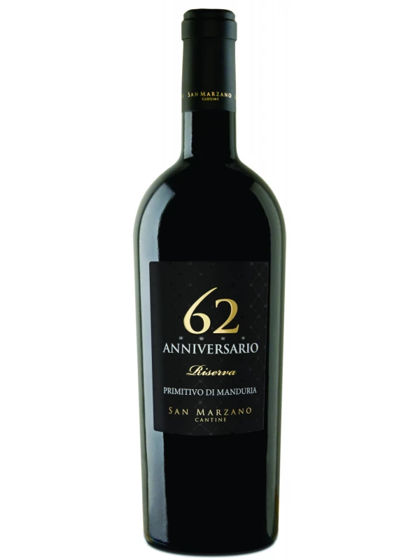 Feudi di San Marzano, Anniversario 62 Riserva, Primitivo di Manduria DOP