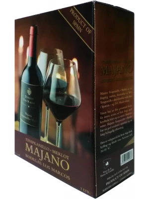 Вино Fernando Castro, Majano Tempranillo-Merlot, bag-in-box 3 л