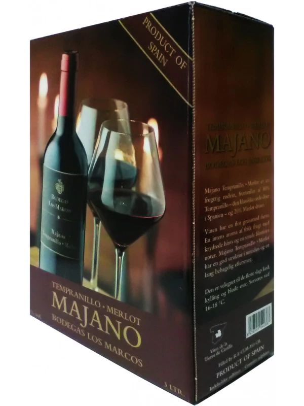 Fernando Castro, Majano Tempranillo-Merlot, bag-in-box