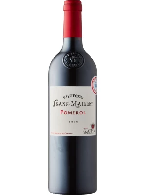 Вино Chateau Franc Maillet, Pomerol AOC 2019, 0.75 л