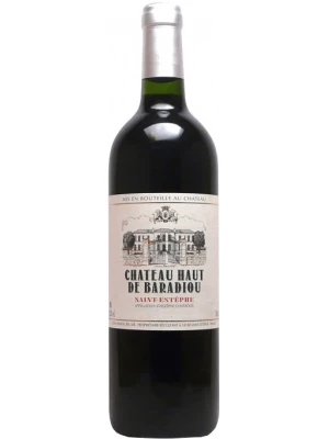 Вино Chateau Haut de Baradiou, Saint-Estephe AOC 0.75 л