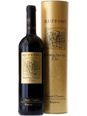 Вино Ruffino, Riserva Ducale Oro, Chianti Classico Riserva DOCG, in tube 2013, 0.75 л