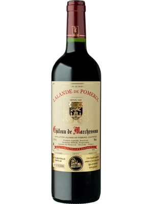 Вино Chateau de Marchesseau, Lalande de Pomerol AOC 2014, 0.75 л