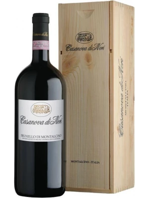 Вино Casanova di Neri, Brunello di Montalcino DOCG, wooden box 2019, 1.5 л