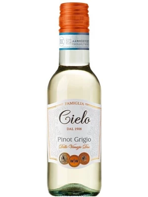 Вино Cielo e Terra, Pinot Grigio delle Venezie DOC 2023, 0.187 л