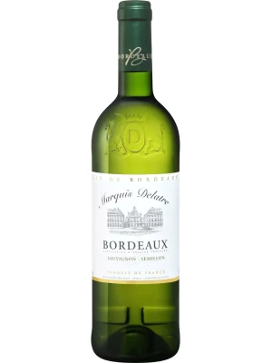 Вино Marquis Delatre Sauvignon-Semillon, Bordeaux AOC 0.75 л