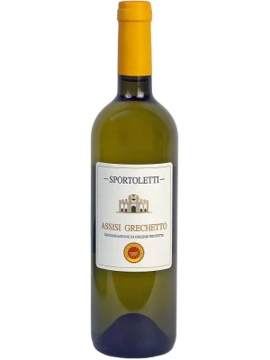 Вино Sportoletti, Assisi Grechetto DOC 2017, 0.75 л