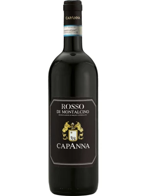 Вино Capanna, Rosso di Montalcino DOC 2019, 0.75 л