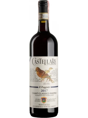 Вино Castellare di Castellina, Il Poggiale Chianti Classico Riserva DOCG 2017, 0.75 л