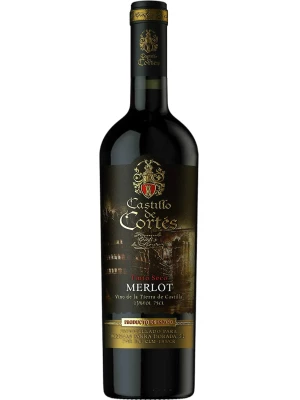 Вино Castillo de Cortes Merlot, Tierra de Castilla IGP 0.75 л