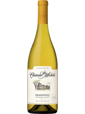 Вино Chateau Ste Michelle, Chardonnay, Columbia Valley 2018, 0.75 л
