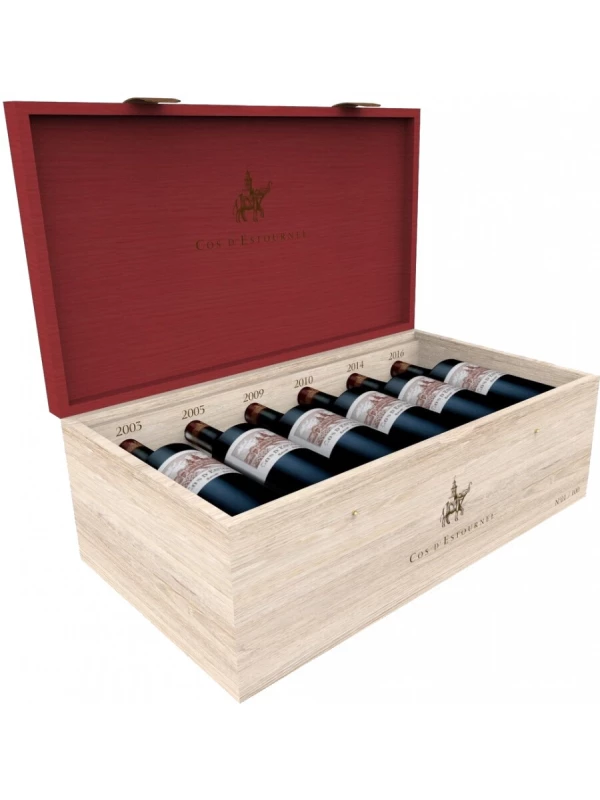 Chateau Cos d'Estournel, Saint-Estephe AOC 2-er Grand Cru Classe, 20th Anniversary, gift set