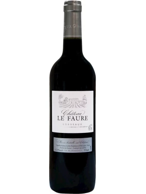 Вино Chateau Le Faure, Bordeaux АОC 2016, 0.75 л