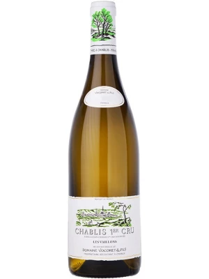 Вино Domaine Vocoret & Fils, Chablis Premier Cru Les Vaillons AOP 2022, 0.75 л