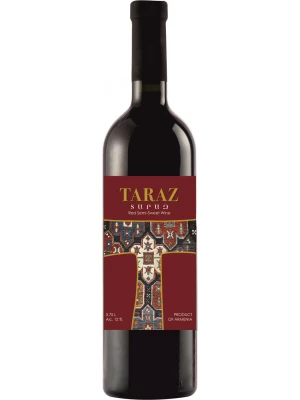 Вино Taraz Red Semi-Sweet 2020, 0.75 л